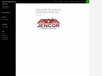 jencorconstruction.com snapshot