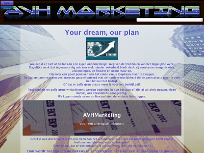 avhmarketing.nl snapshot