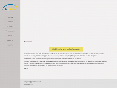 pvinstaller.co.uk snapshot