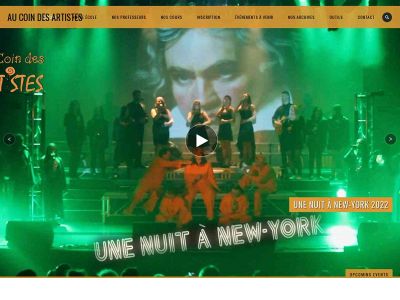 aucoindesartistes.com snapshot