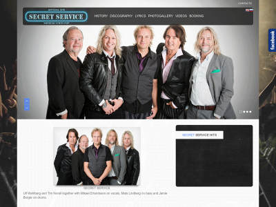 secretservicemusic.com snapshot