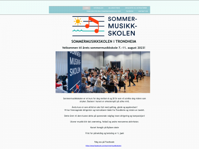 sommermusikkskolen.no snapshot