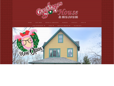 achristmasstoryhouse.com snapshot