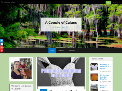 acoupleofcajuns.com snapshot