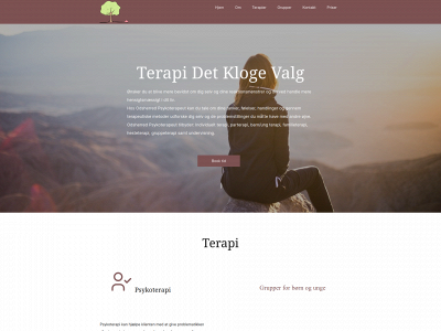 odsherred-psykoterapeut.dk snapshot