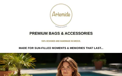 artemidedesigns.com snapshot