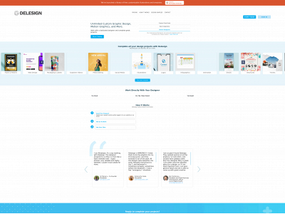 delesign.com snapshot