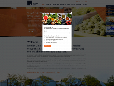 riordanclinic.org snapshot