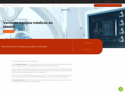 www.igaequiposmedicos.es snapshot