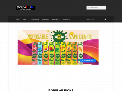 wevapeusa.com snapshot