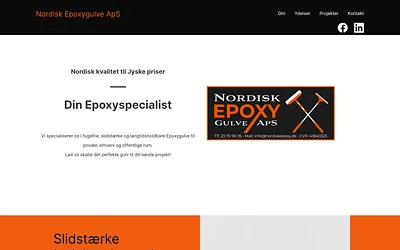 nordiskepoxy.dk snapshot