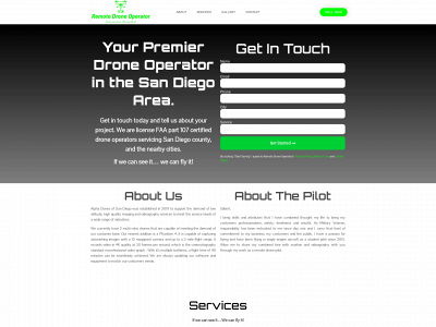 remotedroneoperator.com snapshot