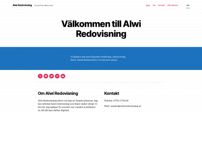 alwiredovisning.se snapshot