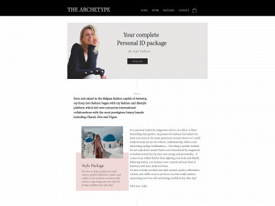 the-archetype.com snapshot