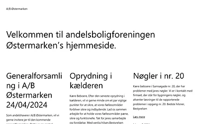 aboestermarken.dk snapshot