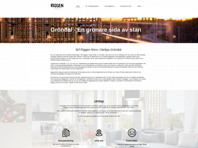 riggengrondal.se snapshot