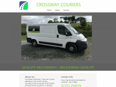 crosswaycouriers.co.uk snapshot