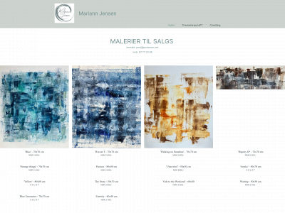mariannjensen.com snapshot