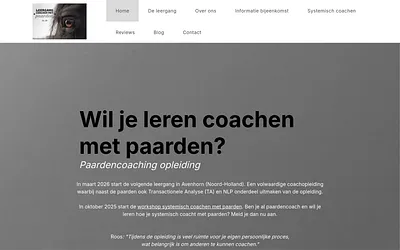 leergangcoachenmetpaarden.nl snapshot