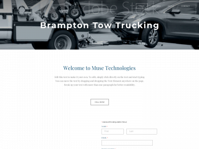 www.bramptontowtrucking.ca snapshot