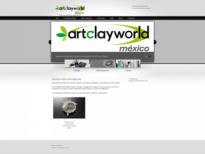 artclayworldmexico.com snapshot