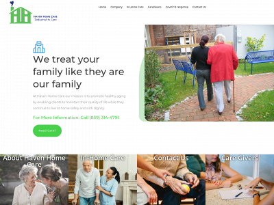 havenhomecareky.com snapshot