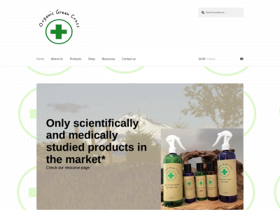 organicgreencross.com snapshot