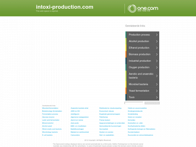intoxi-production.com snapshot