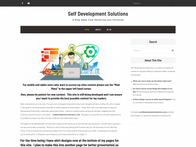 selfdevelopmentsolutions.com snapshot