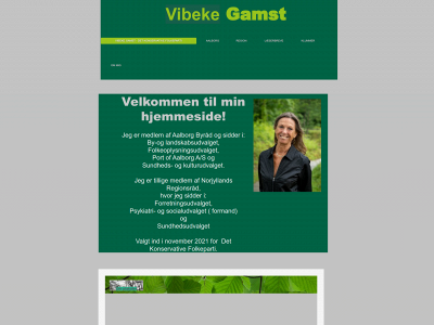 vibekegamst.dk snapshot