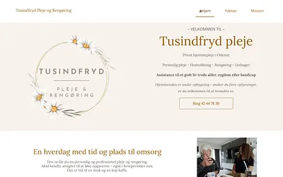 tusindfrydpleje.dk snapshot