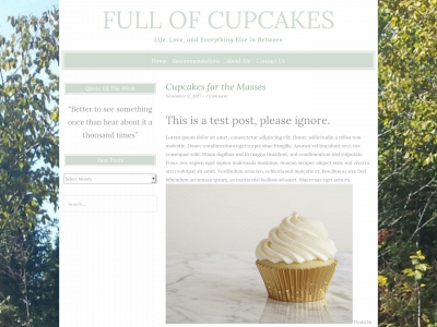 fullofcupcakes.com snapshot
