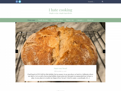 loveeatinghatecooking.com snapshot