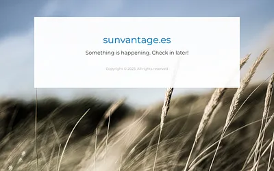 sunvantage.es snapshot