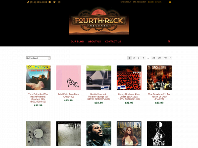 fourthrockrecords.com snapshot