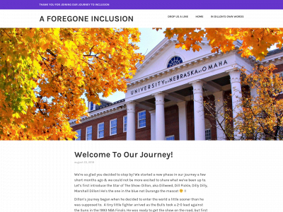 foregoneinclusion.com snapshot
