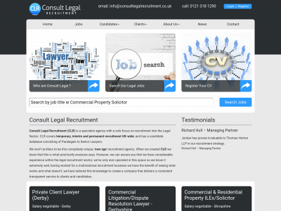 consultlegalrecruitment.co.uk snapshot