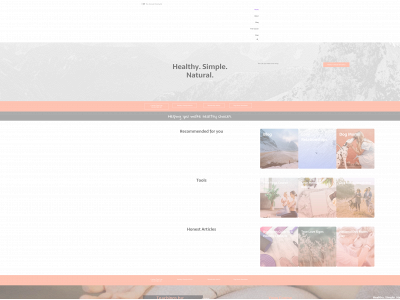 thehonestminimalist.com snapshot