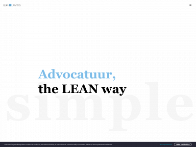 leanlawyers.nl snapshot