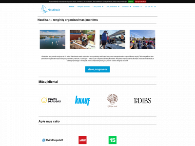 nautika.lt snapshot