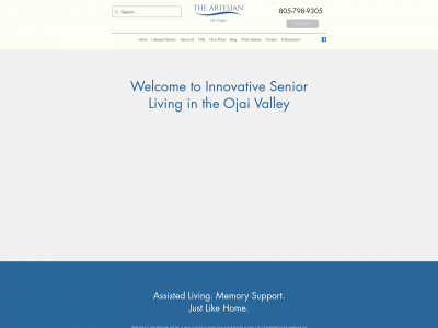 theartesianseniorliving.com snapshot