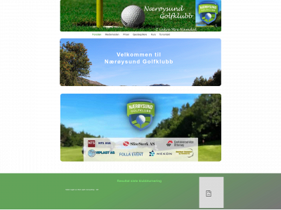 naroysundgolf.no snapshot