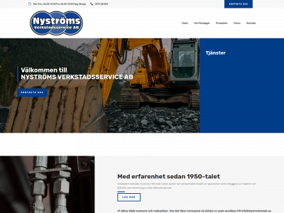 nystroms.nu snapshot
