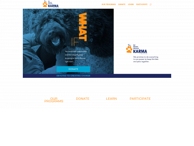 karmarescue.org snapshot