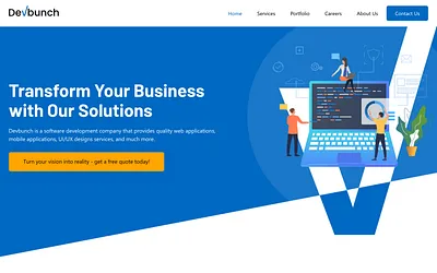 devbunch.com snapshot