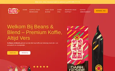 beansandblends.nl snapshot