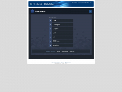 leaotires.ca snapshot