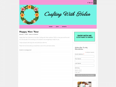 craftingwithhelen.com snapshot