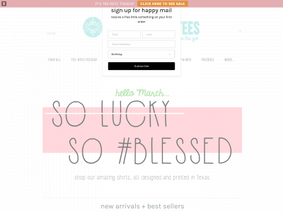 www.texassweettees.com snapshot