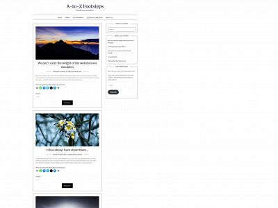 atozfootsteps.com snapshot